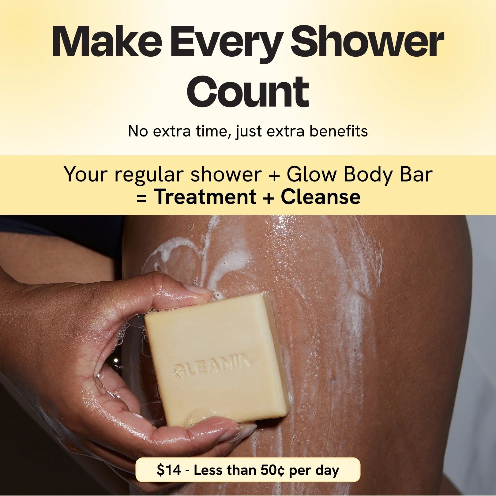 Gleamin Glow Body Bar