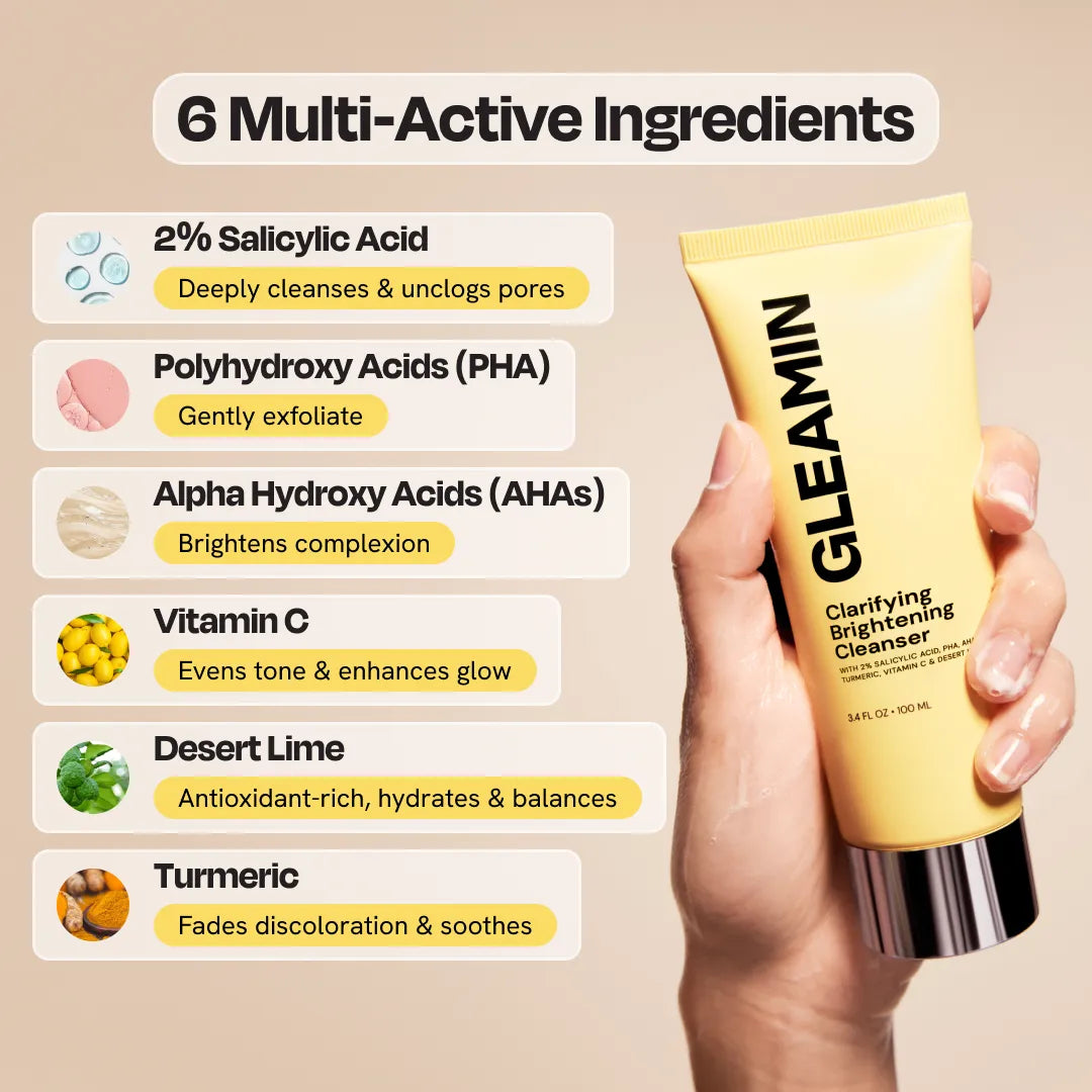 Gleamin Clarifying Brightening Cleanser