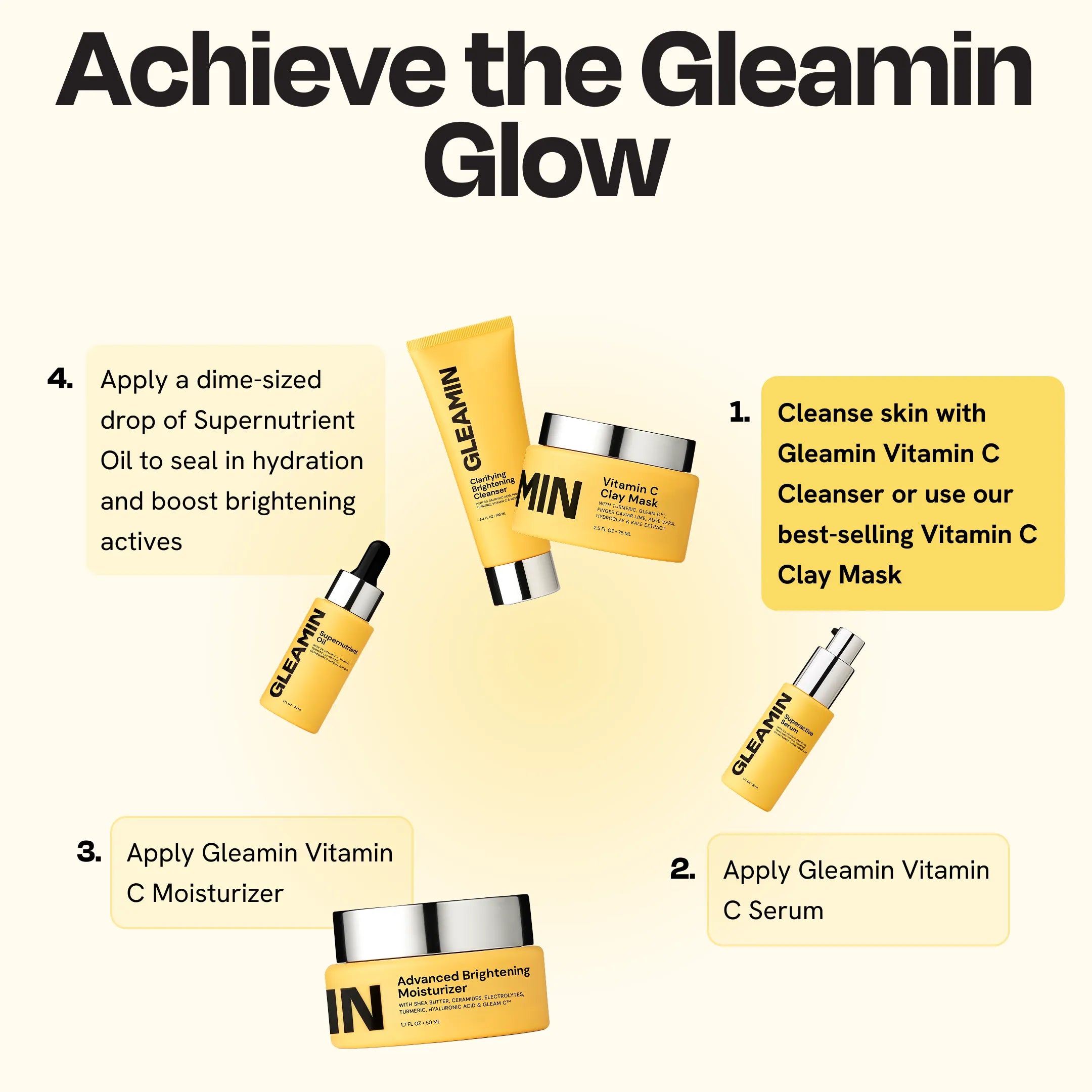 Gleamin Clarifying Brightening Cleanser