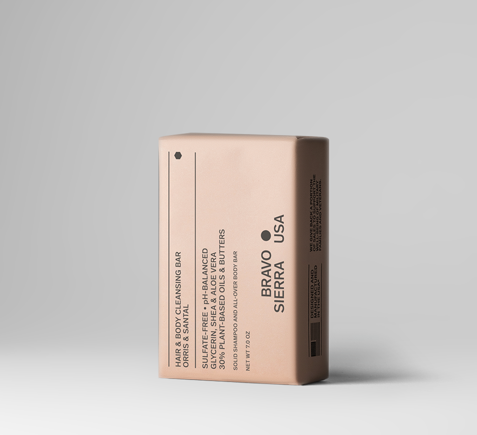 BRAVO HAIR & BODY CLEANSING BAR
